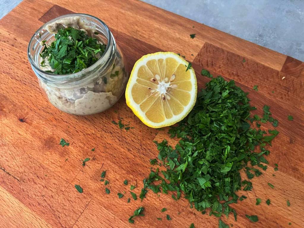 Super quick Baba&nbsp;ghanush