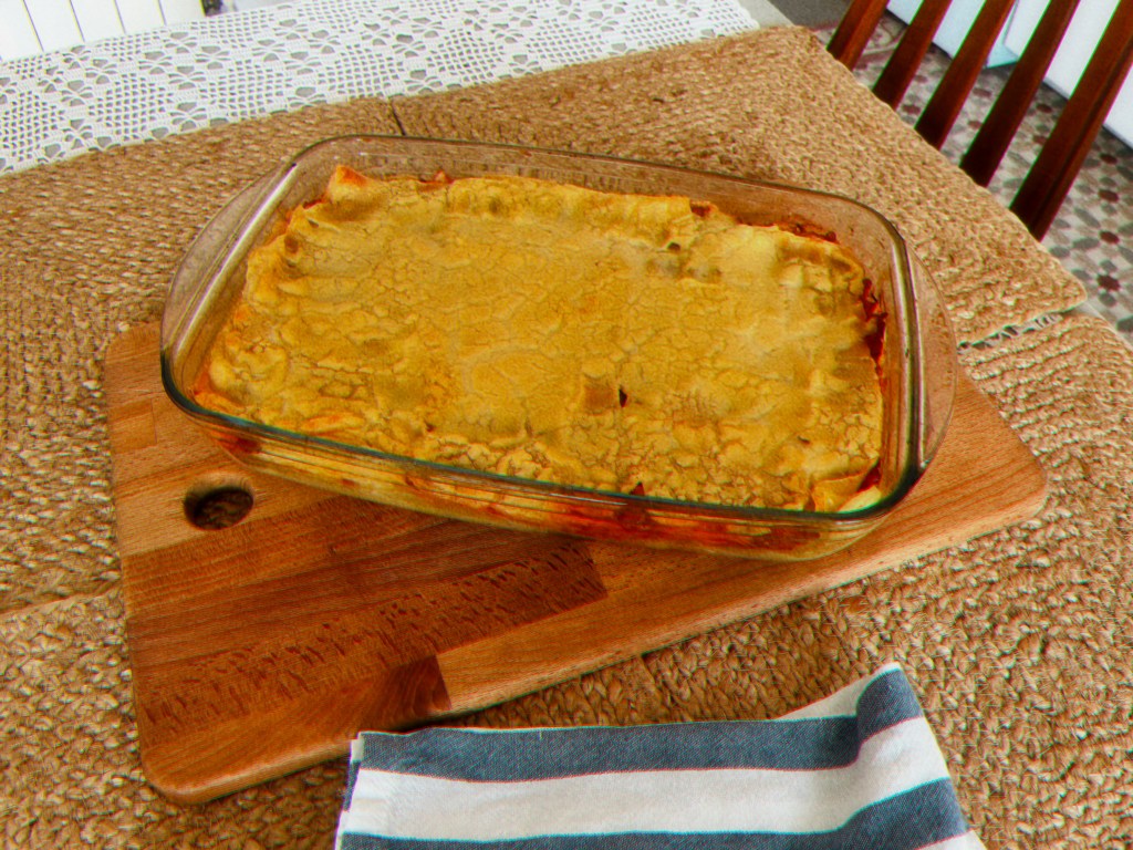 protein packed Vegan&nbsp;lasagne