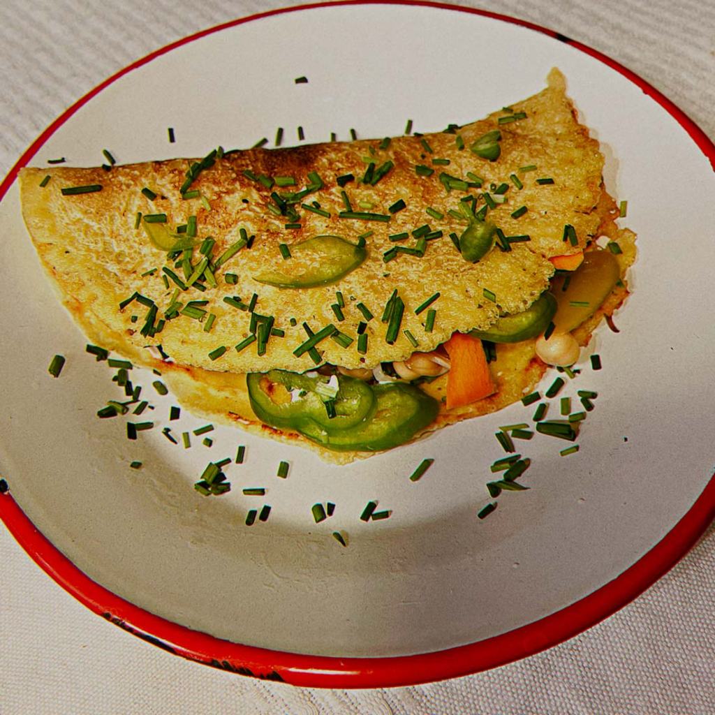 Quick Vegan Omelet Recipe in 15&nbsp;Minutes